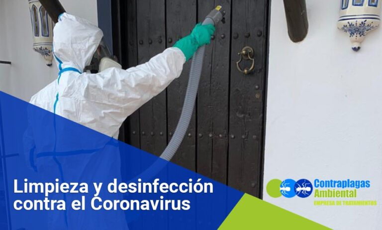 Plan de desinfección frente al Coronavirus Covid-19